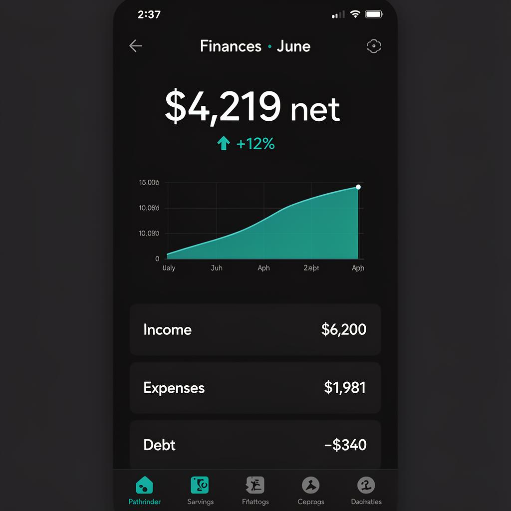 Money — under control — mobile